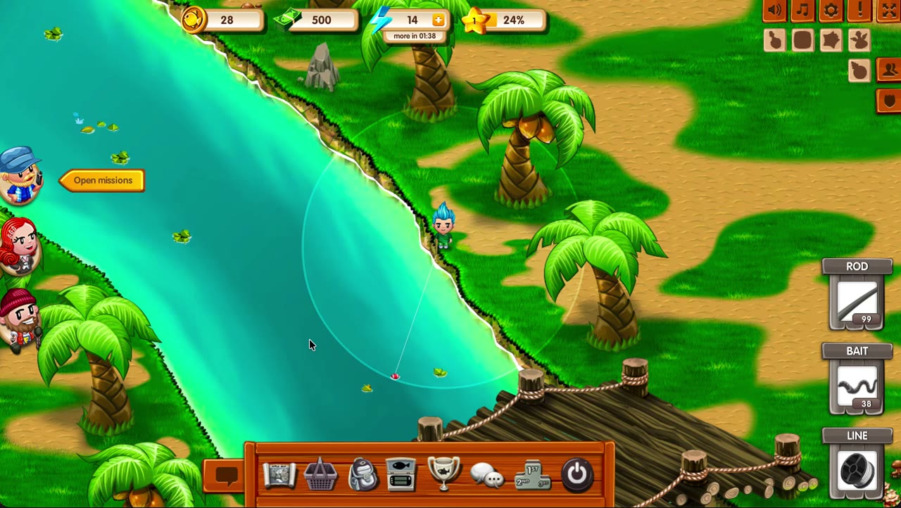 First look at the game running against the new server